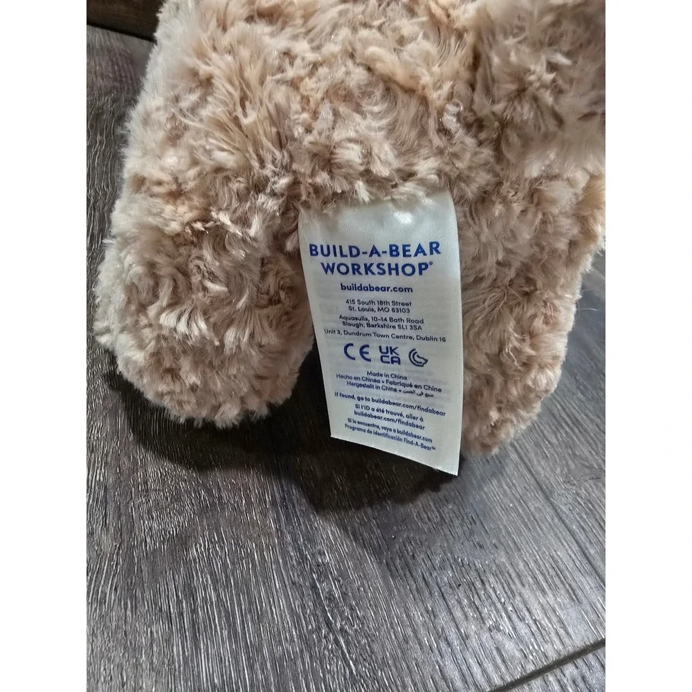Build-A-Bear Promise Pets Goldendoodle Plush Tan Curly Hair Dog Stuffed Animal